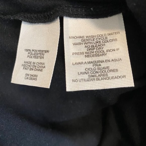 Asymmetric Blouse, Black/White, Size XS - Picture 6 of 8
